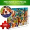 QUOKKA Jigsaw Puzzles 1000 Pieces for Adults - Puzzles for Men and Women - Funny Animals for Kids Ages 8-12 - Animals Party